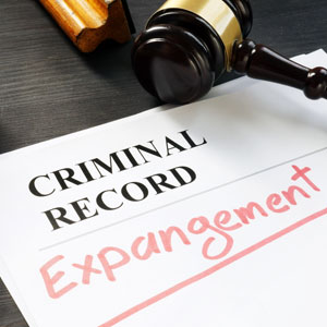 Steps to remove a Texas DWI charge—gavel and expungement paperwork symbolize legal action.